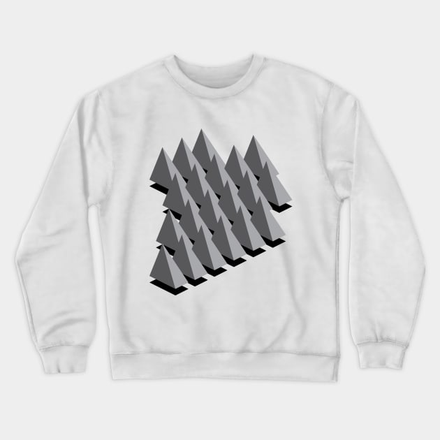 Pyramids Crewneck Sweatshirt by JGC